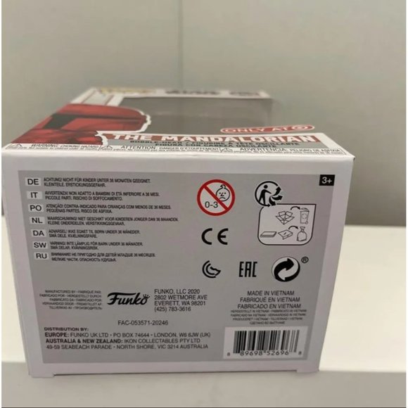 Funko Pop Star Wars The Mandalorian #345 Vinyl Figure - Picture 5 of 6